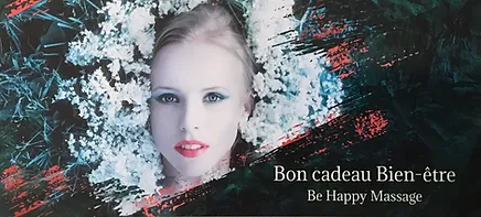 Bon Cadeau pour une prestation de Be Happy Massage